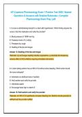 ATI Capstone Pharmacology Exam 1 Practice Test 2026 &vert; Newest &NewLine;Questions & Answers with Detailed Rationales &vert; Complete &NewLine;Pharmacology Exam Prep &vert; pdf