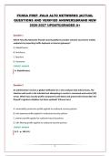 PCNSA PREP -PALO ALTO NETWORKS &vert;ACTUAL QUESTIONS AND VERIFIED ANSWERS&vert;BRAND NEW 2026-2027 UPDATE&vert;GRADED A&plus;