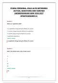 PCNSA PERSONAL -PALO ALTO NETWORKS &vert;ACTUAL QUESTIONS AND VERIFIED ANSWERS&vert;BRAND NEW 2026-2027 UPDATE&vert;GRADED A&plus;