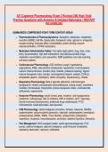 ATI Capstone Pharmacology Practice Exam Mega Bundle 2026&ndash;2027 &ndash; Multiple Exams&comma; Questions&comma; Answers & Detailed Rationales