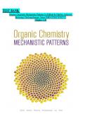 TEST BANK - Organic Chemistry Mechanistic Patterns 1st Edition by Ghis William Ogilvie&comma; Nathan Ackroyd&comma; Scott Browing&comma; All Chapters 1-20 Covered&vert; ISBN&colon;9780176500269&vert;A&plus;&NewLine;