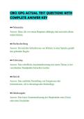 CASLI KNOWLEDGE UPDATED ACTUAL&NewLine;QUESTIONS AND CORRECT ANSWERS&NewLine;COMPREHENSIVE STUDY GUIDE