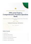 NSG 3100 Exam 3 Fundamentals of Nursing Galen College of Nursing Question Bank 2026&sol;2027 with Verified Answers & Detailed Rationales&NewLine;&NewLine;