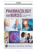 PhArmAcology For Nurses A PAthophysiologicAl ApproAch Test BAnk 7th Edition Author&colon;AdAms All Chapters&lbrack;1-50&rsqb;Newest Version Available In PDF Instant Download&NewLine;
