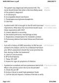 NURS 6202 Exam 1 Questions & Answers 2026&sol;2027