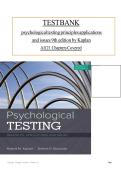 TEST BANK For Psychological Testing&colon; Principles&comma; Applications&comma; and Issues&comma; 9th Edition By M&period; Kaplan&period; &lpar;Complete Download&rpar;&period; All Chapters 1-21&period; 329 Pages&NewLine;