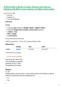 JURI 625 Quiz 2&colon; Review of Agency Decisions and Chevron &vert;&NewLine;Questions with 100&percnt; Correct Answers &vert; Verified &vert; Latest Update