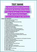 Test Bank for Varcarolis Foundations of Psychiatric &lpar;9th Edition&rpar;