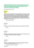 JURI 625 Quiz Enforcement&comma; Licensing&comma; Ratemaking&comma; and&NewLine;Gathering Information &vert; Questions with 100&percnt; Correct&NewLine;Answers &vert; Verified &vert; Latest Update
