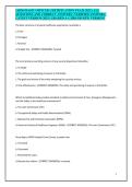 IAHSS BASIC OFFICER CERTIFICATION EXAM 2025 &vert; ALL QUESTIONS AND CORRECT ANSWERS &vert; VERIFIED ANSWERS &vert; LATEST VERSION 2025 &vert; GRADED A&plus; &vert; BRAND NEW VERSION&excl;&NewLine;
