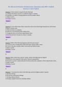 NC Drivers Ed Practice Written Exam &vert; Questions with 100&percnt; Verified&NewLine;Answers &vert; Latest Update