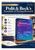 Polit & Beck&rsquo;s Essentials of Nursing Research&colon; Appraising Evidence for Nursing Practice&comma; 11th Edition Test Bank &vert; 540 MCQs &plus; Rationales &vert; All 18 Chapters &vert; Flanagan & Beck &vert; NURS 4073 &vert; ISBN 9781975262907 &vert; 2026&ndash;2027