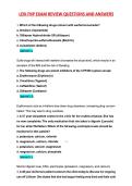 LEIK FNP EXAM REVIEW QUESTIONS AND ANSWERS