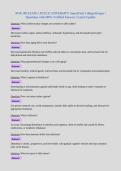 NUR 198 EXAM 1 JOYCE UNIVERSITY AmeriTech College-Draper &vert;&NewLine;Questions with 100&percnt; Verified Answers &vert; Latest Update