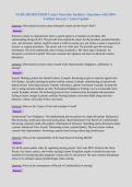 PACKAGE DEAL FOR NURS 200 EXAMS with  UPDATED Questions and 100&percnt; Verified Answers 