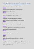 NUR 334 Exam 1 Arizona College of Nursing-Tempe &vert; Questions with 100&percnt;&NewLine;Verified Answers &vert; Latest Update