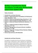 Barkley Comprehensive Nurse &NewLine;Practitioner Certification Review Exam &NewLine;Latest Exam Update 2026
