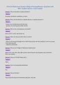 NUR 334 Final Exam Arizona College of Nursing-Phoenix &vert; Questions with&NewLine;100&percnt; Verified Answers &vert; Latest Update