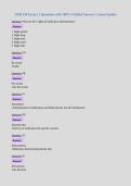 NUR 334 Exam 1 &vert; Questions with 100&percnt; Verified Answers &vert; Latest Update&NewLine;