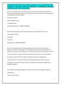 SLP PRAXIS PRACTICE EXAM 2025 &lpar;FORM 3&rpar; &vert; ALL QUESTIONS AND CORRECT ANSWERS &vert; ALREADY GRADED A&plus; &vert; VERIFIED ANSWERS &vert; LATEST EXAM &vert; JUST RELEASED&NewLine;