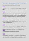 Nurs 615 Exam IV Baylor University &vert; Questions with 100&percnt; Verified Answers &vert; Latest Update