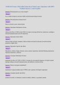 NURS 615 Exam 2 Maryville University of Saint Louis &vert; Questions with 100&percnt;&NewLine;Verified Answers &vert; Latest Update
