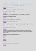 NURS 615 Exam 2 Maryville University of Saint Louis &vert; Questions with 100&percnt;&NewLine;Verified Answers &vert; Latest Update