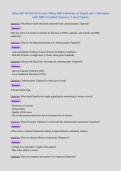 Maryville NURS 615 Exam 2 Maryville University of Saint Louis &vert; Questions&NewLine;with 100&percnt; Verified Answers &vert; Latest Update