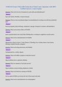 NURS 615 Exam 3 Maryville University of Saint Louis &vert; Questions with 100&percnt;&NewLine;Verified Answers &vert; Latest Update
