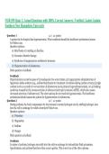 NUR 555 Quiz 1 &vert; Actual Questions with 100&percnt; Correct Answers &vert; Verified &vert; Latest Update- Southern New Hampshire University