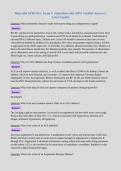 Maryville NURS 615- Exam V &vert; Questions with 100&percnt; Verified Answers &vert;&NewLine;Latest Update