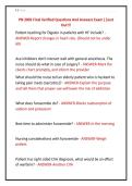 PN 2005 Final Verified Questions And Answers Exam &vert;&vert;Just &NewLine;Out&excl;&excl;&excl;