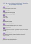 NURS 3366 - Exam 2 The University of Texas at Arlington &vert; Questions with&NewLine;100&percnt; Verified Answers &vert; Latest Update