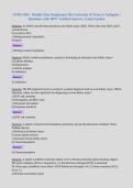 NURS 3366 - Module Nine Assignment The University of Texas at Arlington &vert; Questions with 100&percnt; Verified Answers &vert; Latest Update