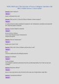 NURS 3366 Exam 2 The University of Texas at Arlington &vert; Questions with&NewLine;100&percnt; Verified Answers &vert; Latest Update