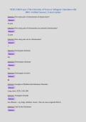 NURS 3366 Exam 1 The University of Texas at Arlington &vert; Questions with&NewLine;100&percnt; Verified Answers &vert; Latest Update&NewLine;