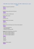 NURS 4581&colon; Exam 1 Kahoot &vert; Questions with 100&percnt; Verified Answers &vert; Latest Update