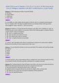 NURS 5220&colon; Exam &num;1 Module 2&colon; Ch 9&comma; 10&comma; 11&comma; 12&comma; 14&comma; 15&comma; 16 The University of&NewLine;Texas at Arlington &vert; Questions with 100&percnt; Verified Answers &vert; Latest Update