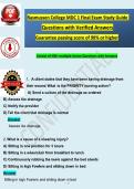 Rasmussen College MDC 1 Final Exam Study Guide  &NewLine;Questions with Verified Answers &NewLine;Guarantee passing score of 90&percnt; or higher 