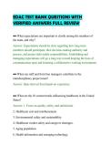 EDAC COMPREHENSIVE EXAM QUESTIONS&NewLine;AND CORRECT ANSWERS STUDY GUIDE