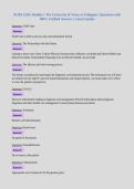 NURS 5220&colon; Module 1 The University of Texas at Arlington &vert; Questions with&NewLine;100&percnt; Verified Answers &vert; Latest Update
