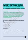 NJ Blue Seal FINAL EXAM STUDY GUIDE &NewLine;2026&sol;2027 &vert; 200 Accurate Questions &NewLine;with Verified Correct Detailed Answers &NewLine;&vert;&vert; 100&percnt; Guaranteed Pass Recent Version &NewLine;