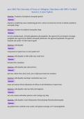 nurs 5461 The University of Texas at Arlington &vert; Questions with 100&percnt; Verified Answers &vert; Latest Update