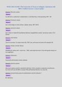NURS 5461 EXAM 1 The University of Texas at Arlington &vert; Questions with&NewLine;100&percnt; Verified Answers &vert; Latest Update