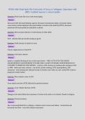 NURS 5461 Final Quiz The University of Texas at Arlington &vert; Questions with&NewLine;100&percnt; Verified Answers &vert; Latest Update