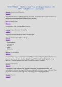 NURS 5461 Quiz 1 The University of Texas at Arlington &vert; Questions with&NewLine;100&percnt; Verified Answers &vert; Latest Update