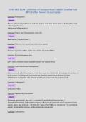 NURS 8022 Exam 2 University of Cincinnati-Main Campus &vert; Questions with&NewLine;100&percnt; Verified Answers &vert; Latest Update
