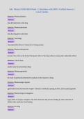 PACKAGE DEAL FOR NURS 8024 EXAMS with  UPDATED Questions and 100&percnt; Verified Answers 