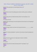 PHSC 210 Quiz 4 LIBERTY UNIVERSITY &vert; Questions with 100&percnt; Verified&NewLine;Answers &vert; Latest Update