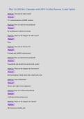 Phys CA 2026 Rev &vert; Questions with 100&percnt; Verified Answers &vert; Latest Update&NewLine;